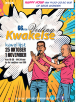 Aanstaande zaterdag is de eerste avond van de 66e Kwakelse Veiling!